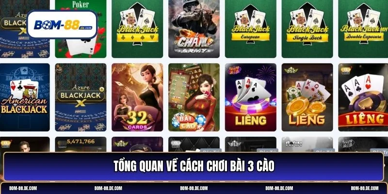 cách chơi bài 3 cào