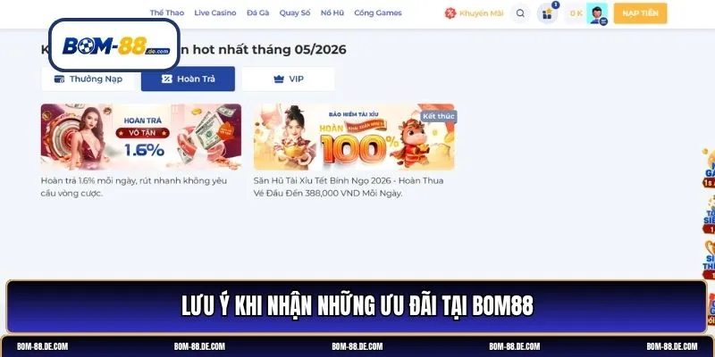 Khuyến mãi BOM88