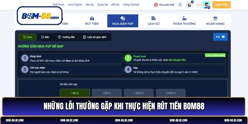 Rút tiền BOM88